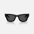 A$AP ROCKY X RAY-BAN WAYFARER PUFFER CRYSTAL EDITION - BLACK