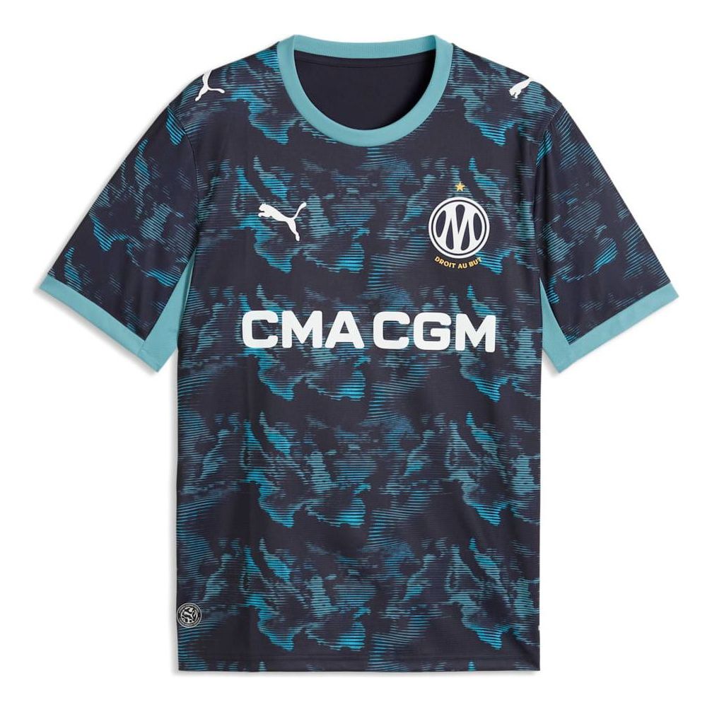 PUMA Olympique De Marseille 26 27 Away Jersey 'Blue' 784263-02