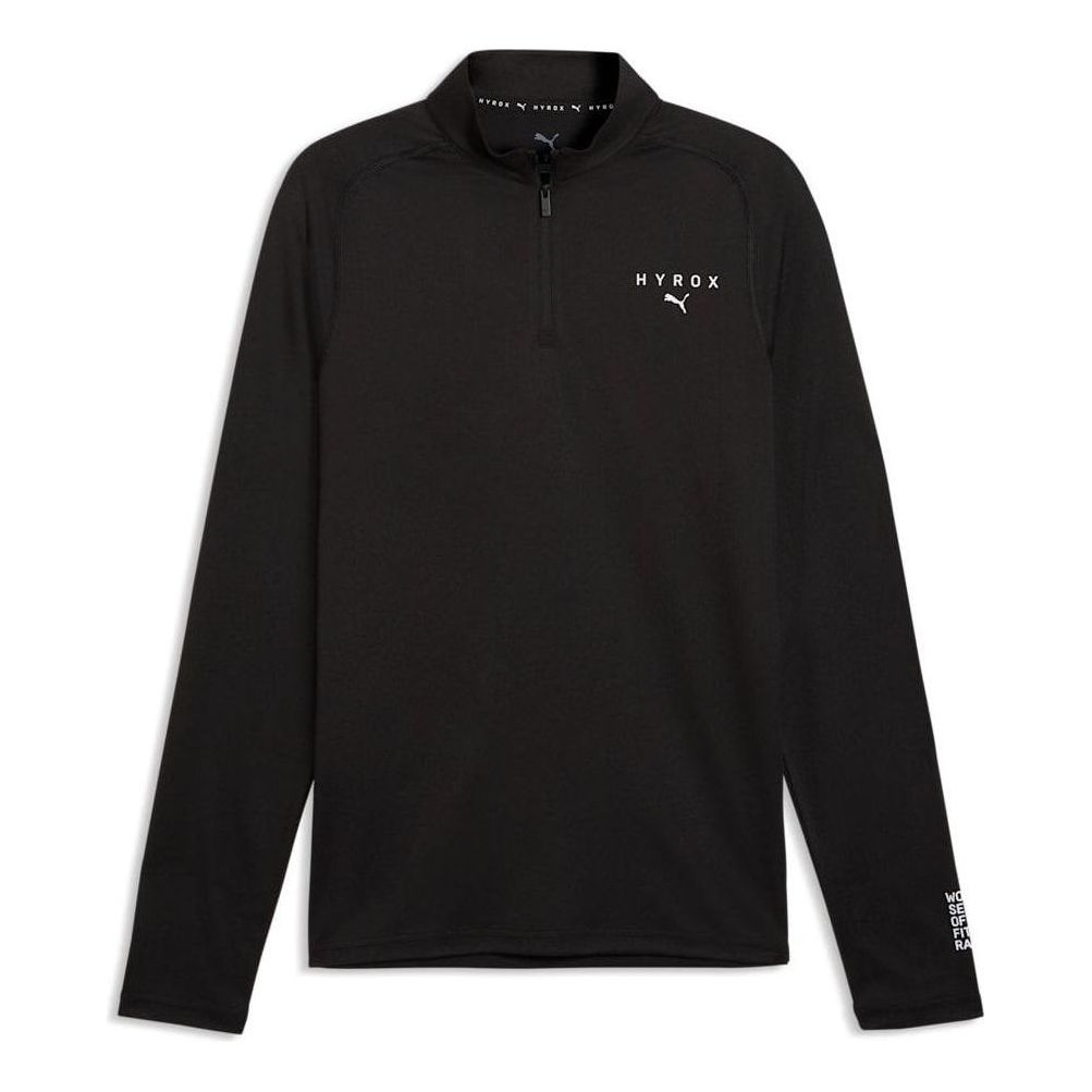 PUMA x Hyrox Quarter-Zip T-Shirt 'Puma Black' 529385-01