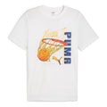 PUMA Swished Basketball T-shirt 'White' 624801-03