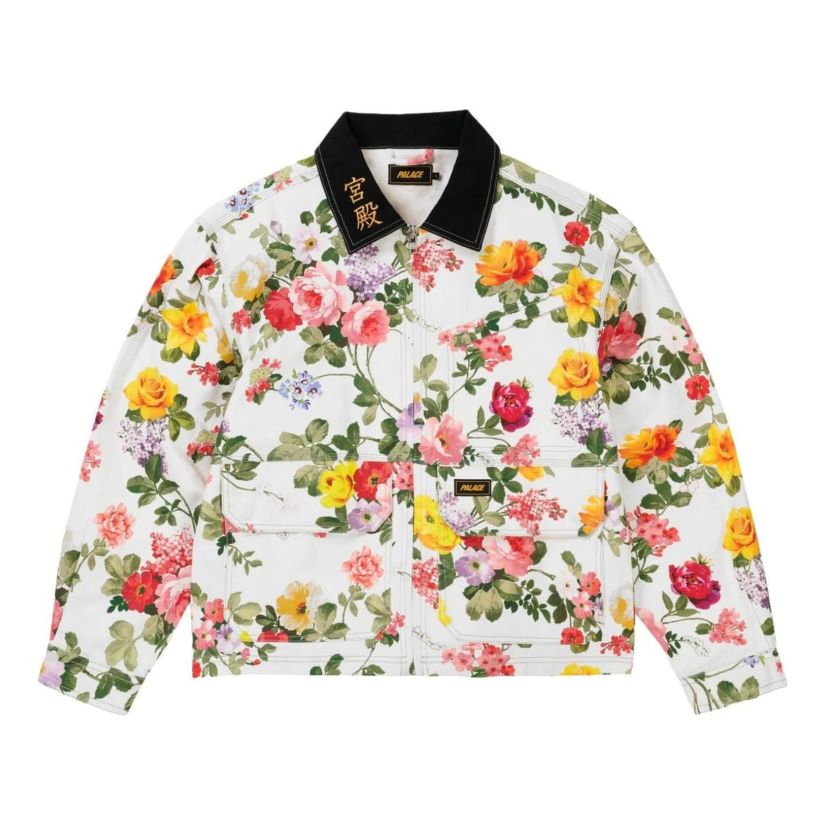 Palace Worker Jacket 'Flowers' P30JK170