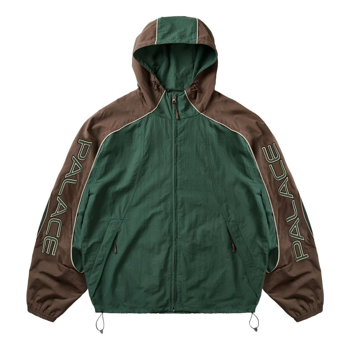 Palace Piped Shell Jacket 'Racey Green' P31JK029