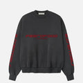 HEAVY FLEECE CROPPED RELAXED SWEATSHIRT - IRON GREY