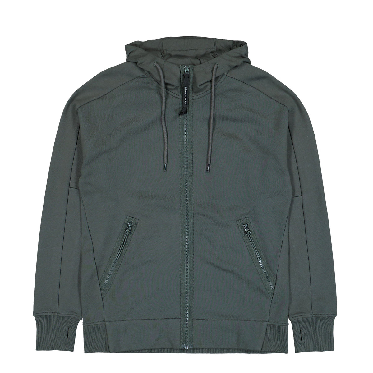Diagonal Raised Fleece Goggle Sweatshirt