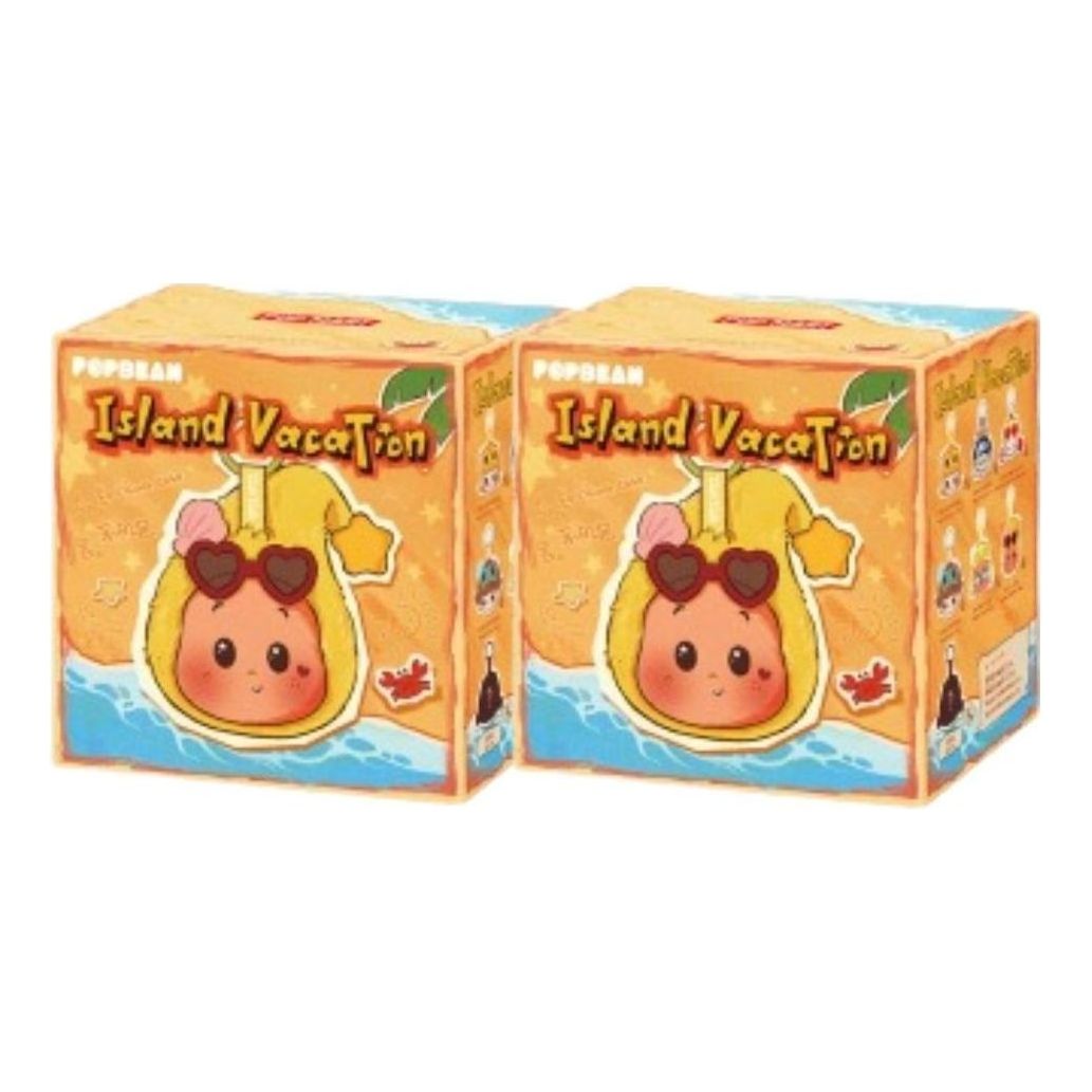 Pop Mart Pop Bean Island Vacation Series Earphone Case Sealed Case (2 Blind Boxes) PPMT-2607-0010-1197706714