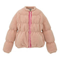(WMNS) Onitsuka Tiger Crew Neck Down Jacket 'Beige' 2182B561-700