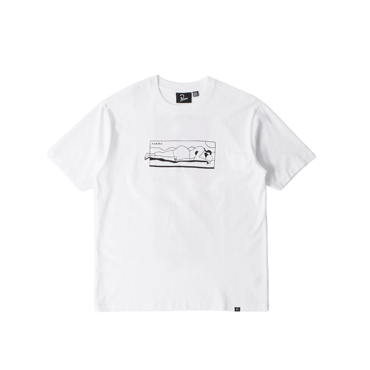 By Parra Mens Vertical Thoughts Tee