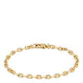 Cable Bracelet Gold  925 Sterling Silver / 9k Gold