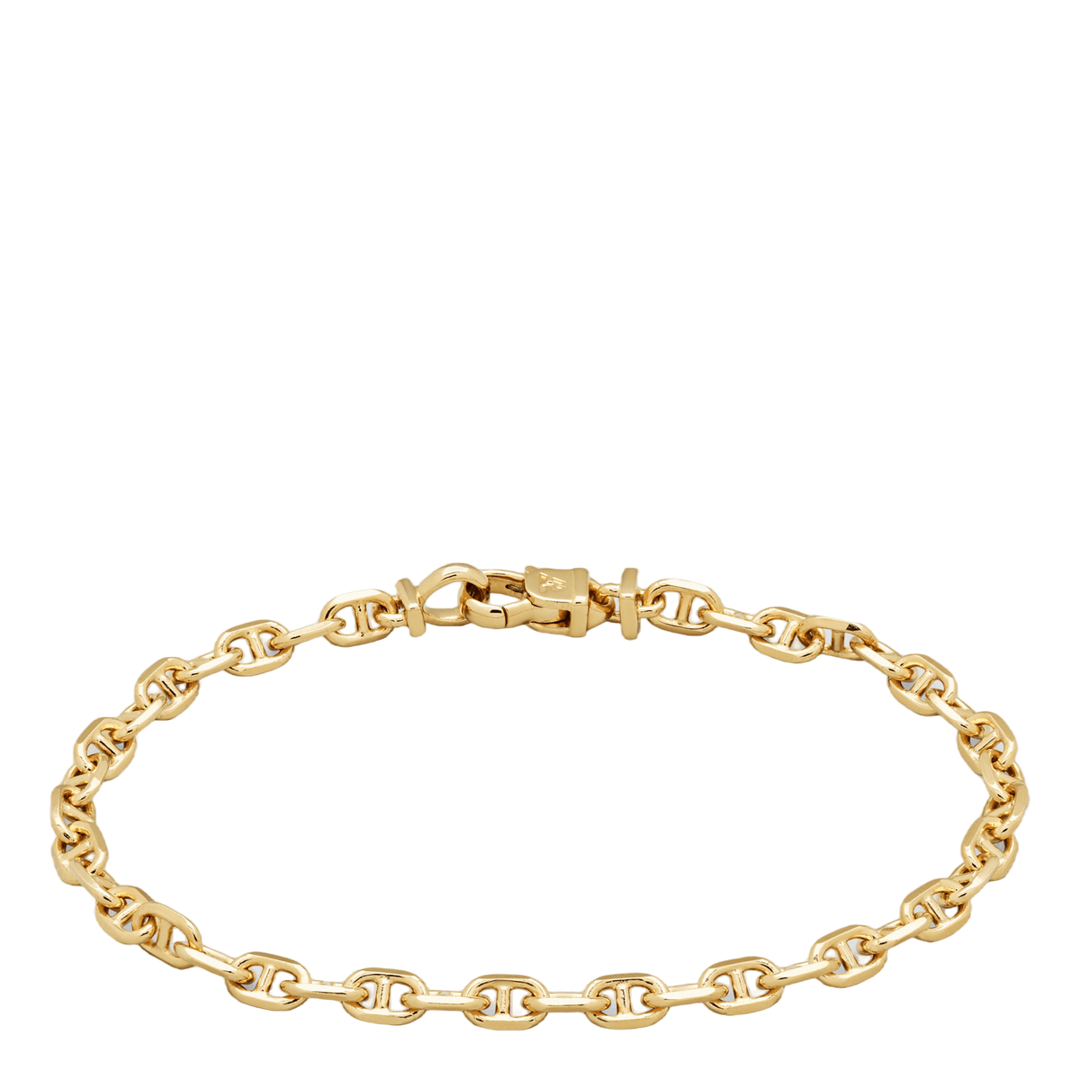 Cable Bracelet Gold  925 Sterling Silver / 9k Gold