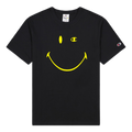 Champion X Smiley - Crewneck T Black Beauty