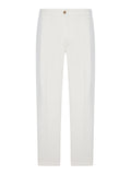 PANTALONE CHINO IN COTONE CON PINCES