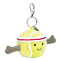 Jellycat Amuseables Sports Tennis Bag Charm 'Green' AS4TBC