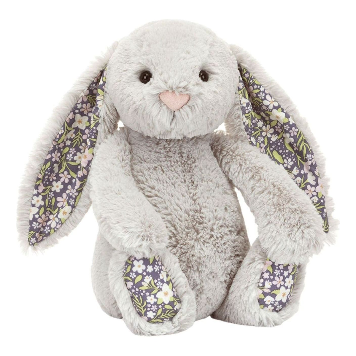 Jellycat Blossom Silver Bunny Medium Plush 'Bloom' BPM3BJ