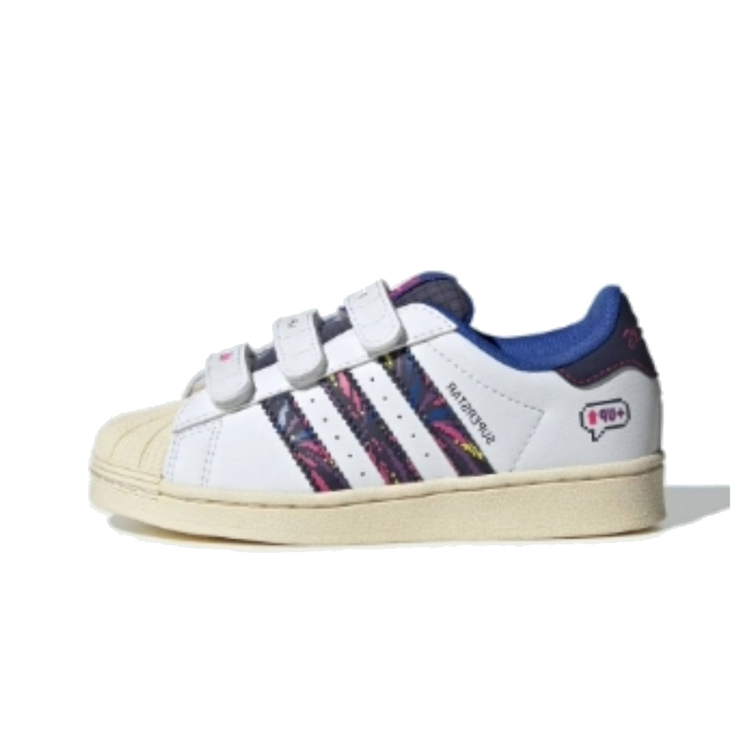 (GS) adidas originals Superstar Comfort Closure 'White Blue' IF4318