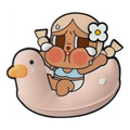 Pop Mart CRYBABY Vacation Mode On Series Fridge Magnet 'Chilling on the Beach' PPMT-2510-0052-991646249