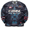 Criminal Damage x Street Fighter M. Bison Mesh Football Jersey - Multi
