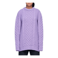 Boyfriend Knit Purple
