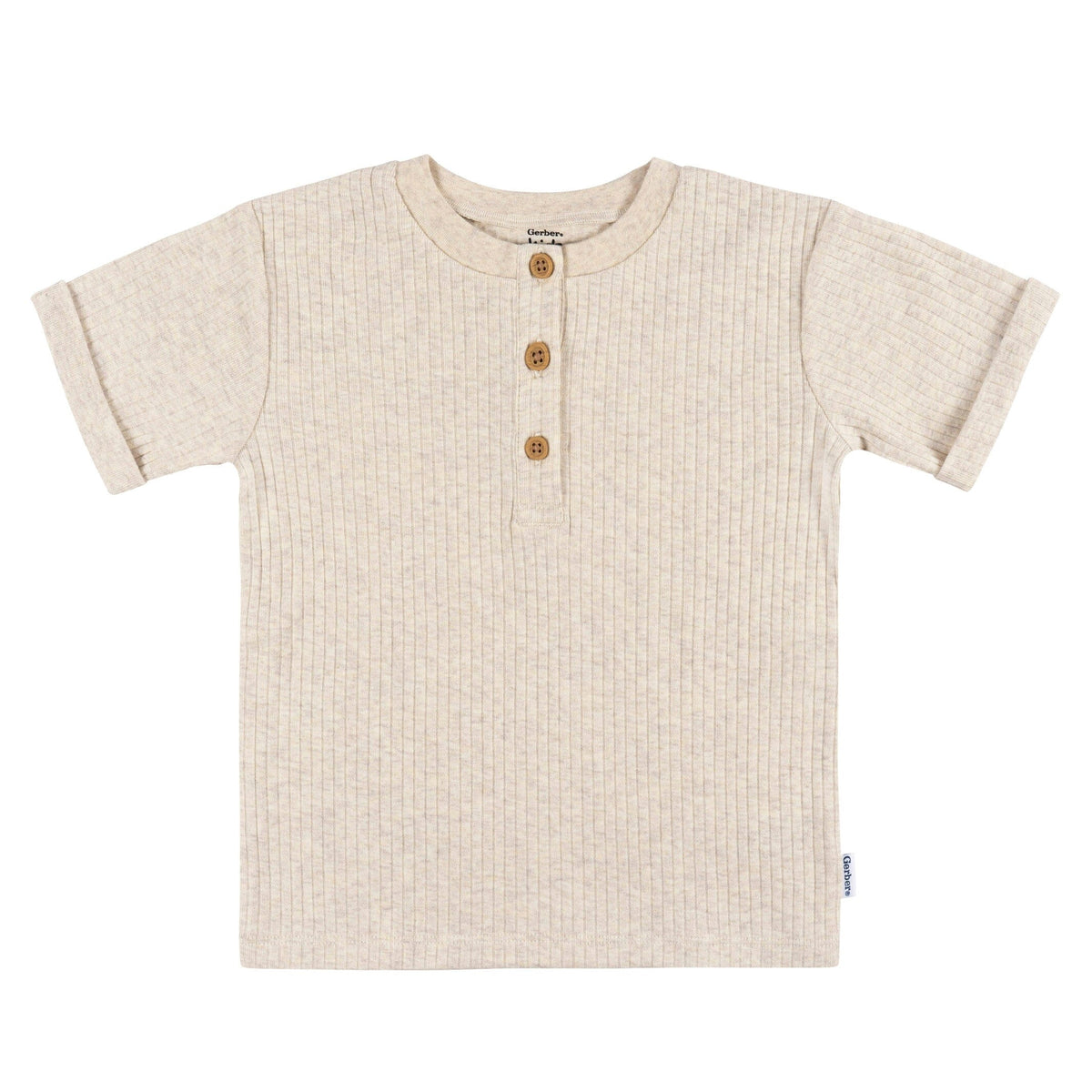 3-Pack Infant and Toddler Boys Sun & Sea Henley T-Shirts