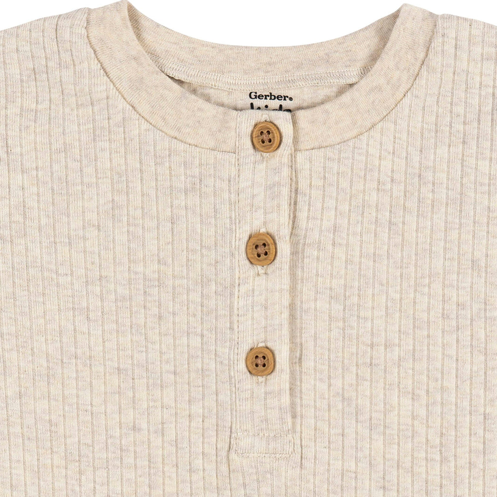 3-Pack Infant and Toddler Boys Sun & Sea Henley T-Shirts