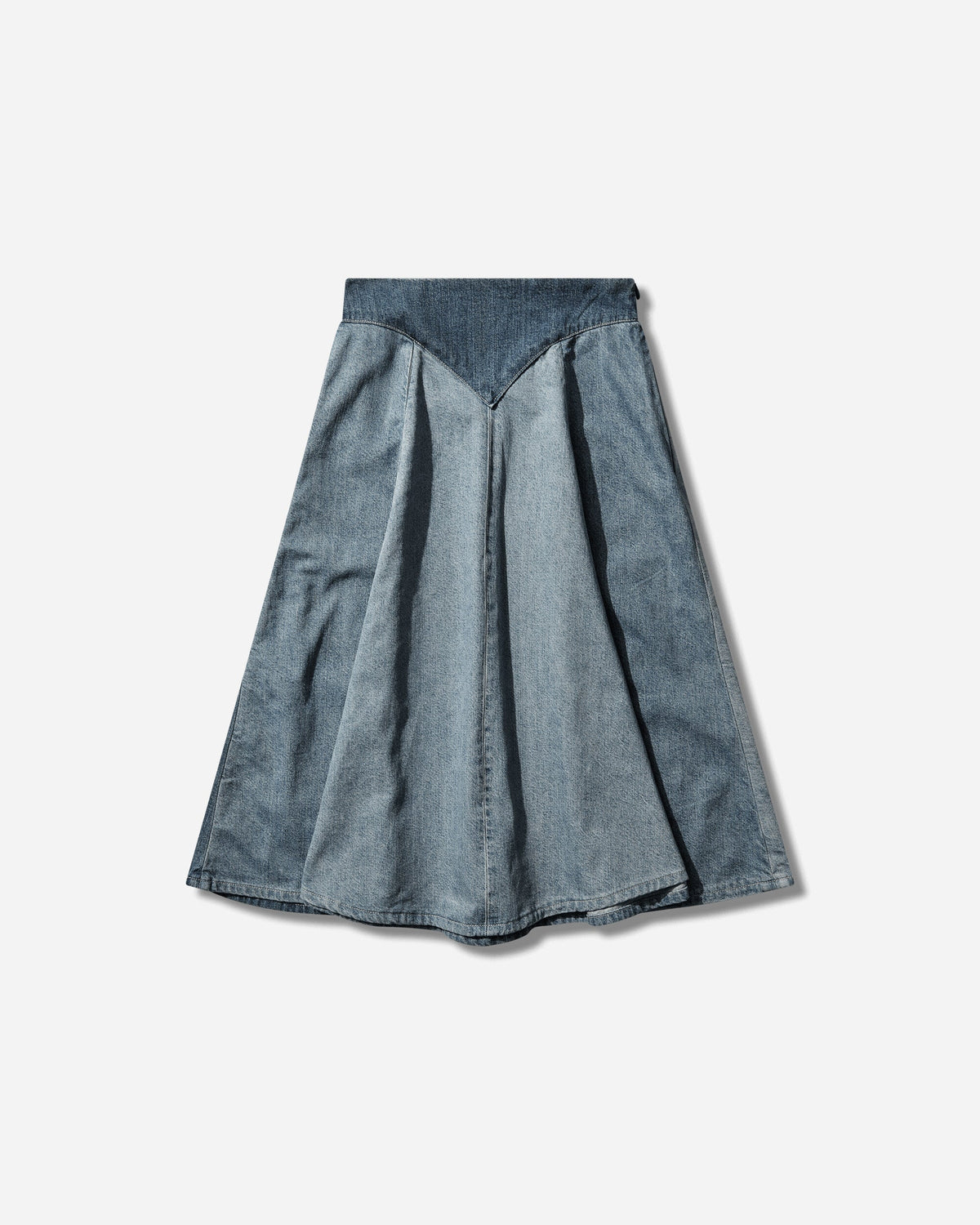 Women's Blue Tab Roper Skirt Indigo