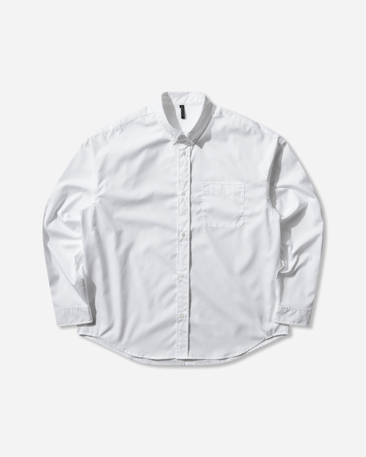 Men's Poplin Longsleeve Shirt White