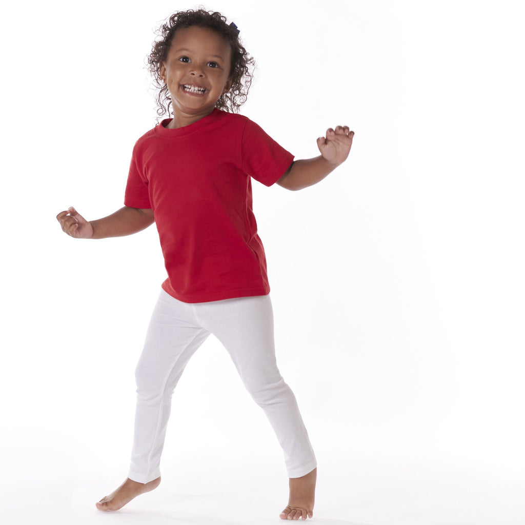 5-Pack Infant & Toddler Red Premium Short Sleeve Tees