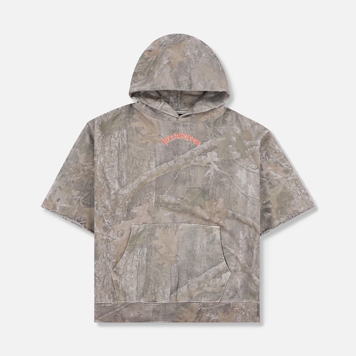 CUT OFF HOODIE - CAMO