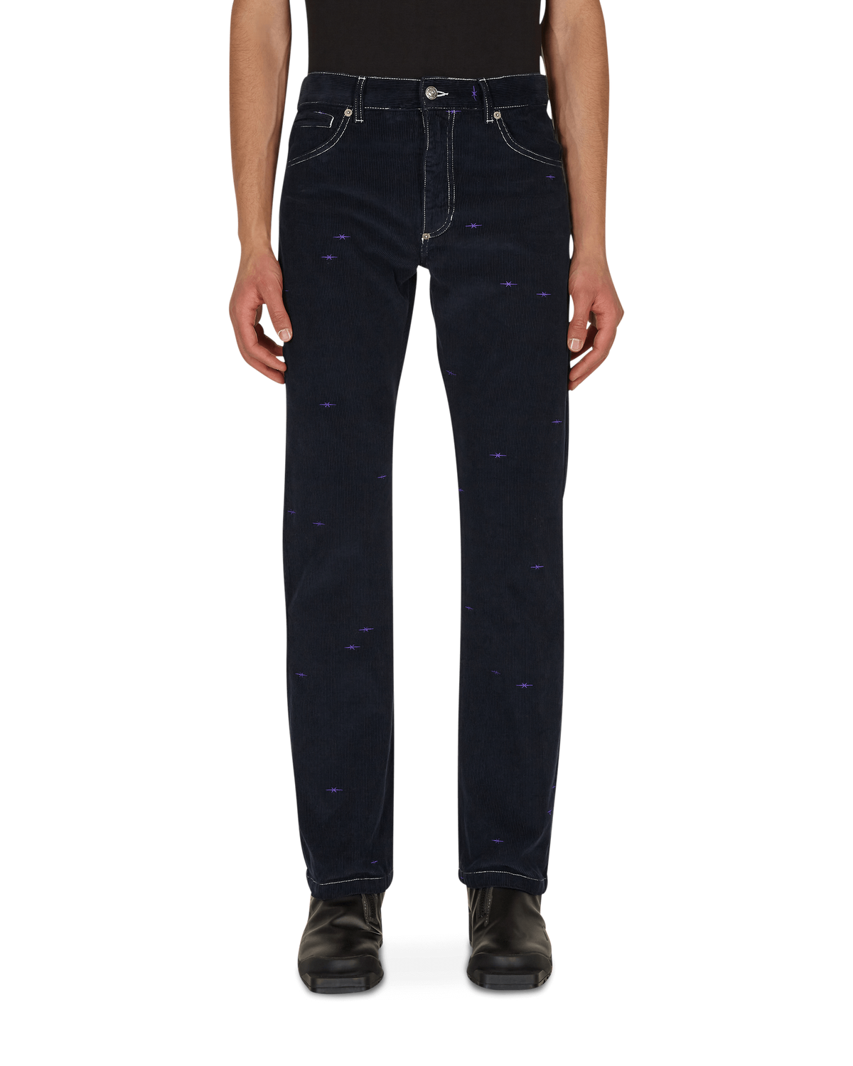 Boot Cut Pants Blue