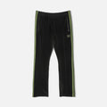 NARROW TRACK PANT - C/PE VELOUR - BLACK