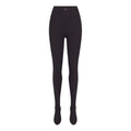 (WMNS) Nike x SKIMS Matte High-Waisted Footsie Grip Leggings 'Obsidian' BOLEG8617W-OBD