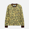 FACE CAMO L/S TEE - GREEN