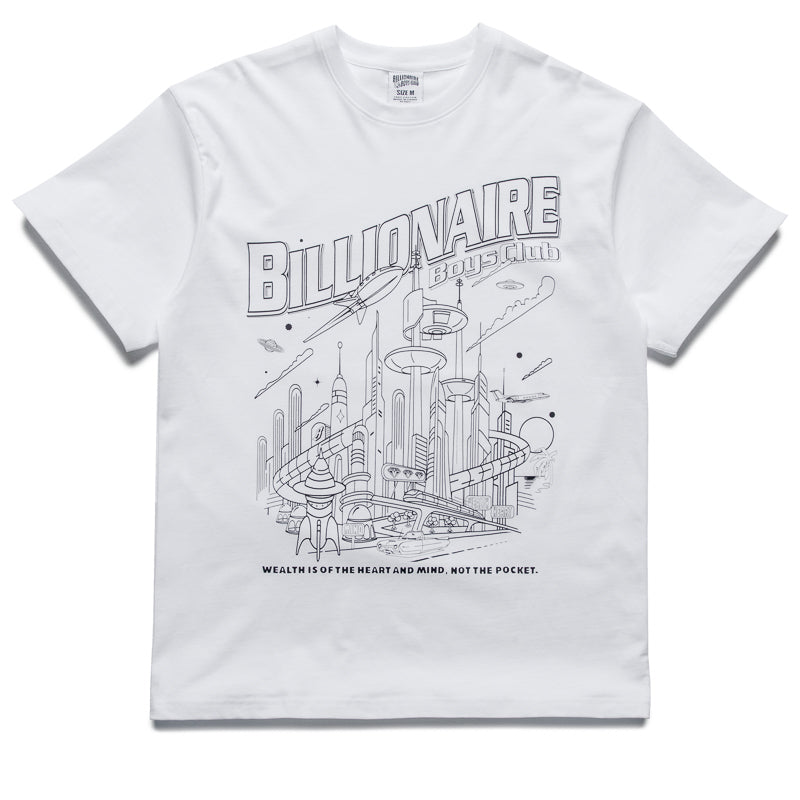Billionaire Boys Club Space Race Tee - White