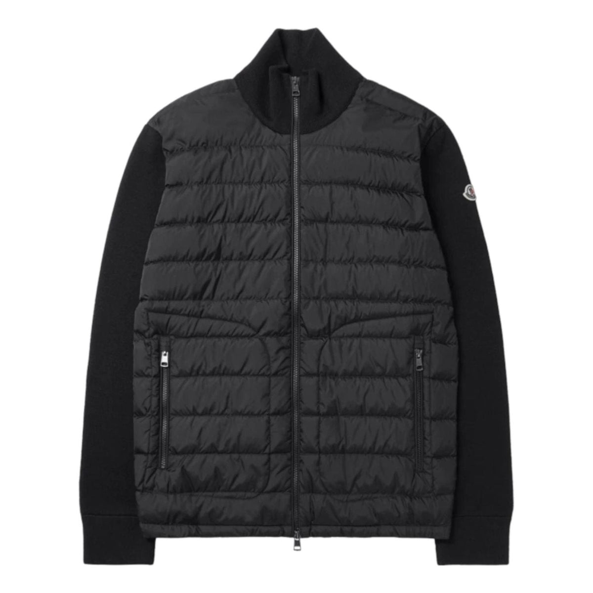 Moncler Padded Wool Cardigan Jacket 24FW 'Black' J2-091-9B50700-A9341-999