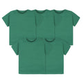5-Pack Infant & Toddler Kelly Green Premium Short Sleeve Tees