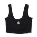 (WMNS) adidas Adicolor Trefoil Bra Asia Sizing 'Black' IU2411