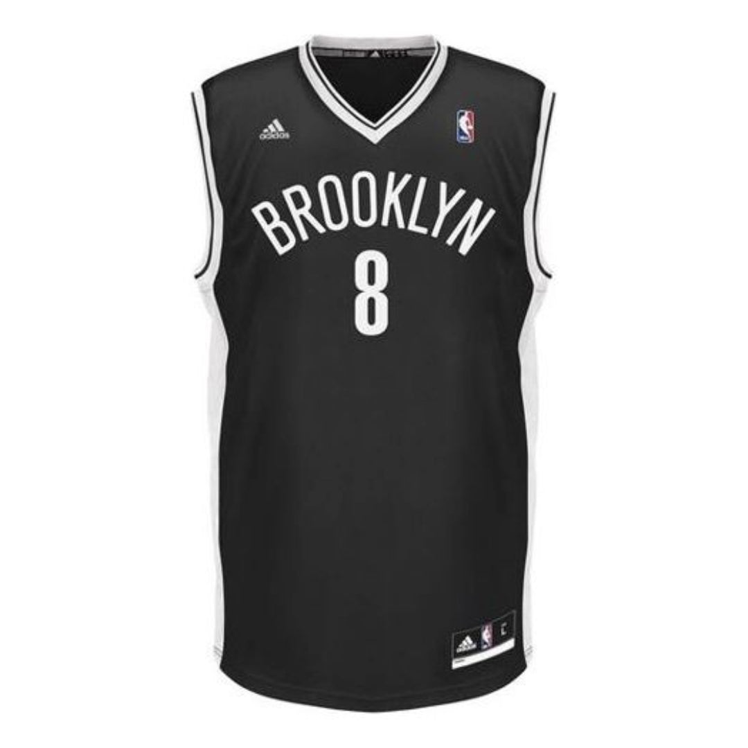 adidas NBA REP No.8 Waistcoat Jersey Asia Sizings Asia Sizing 'Black White' DBV1588