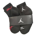 (PS) Air Jordan Ankle Socks (6 Pairs) 'Black White Red' DC8913