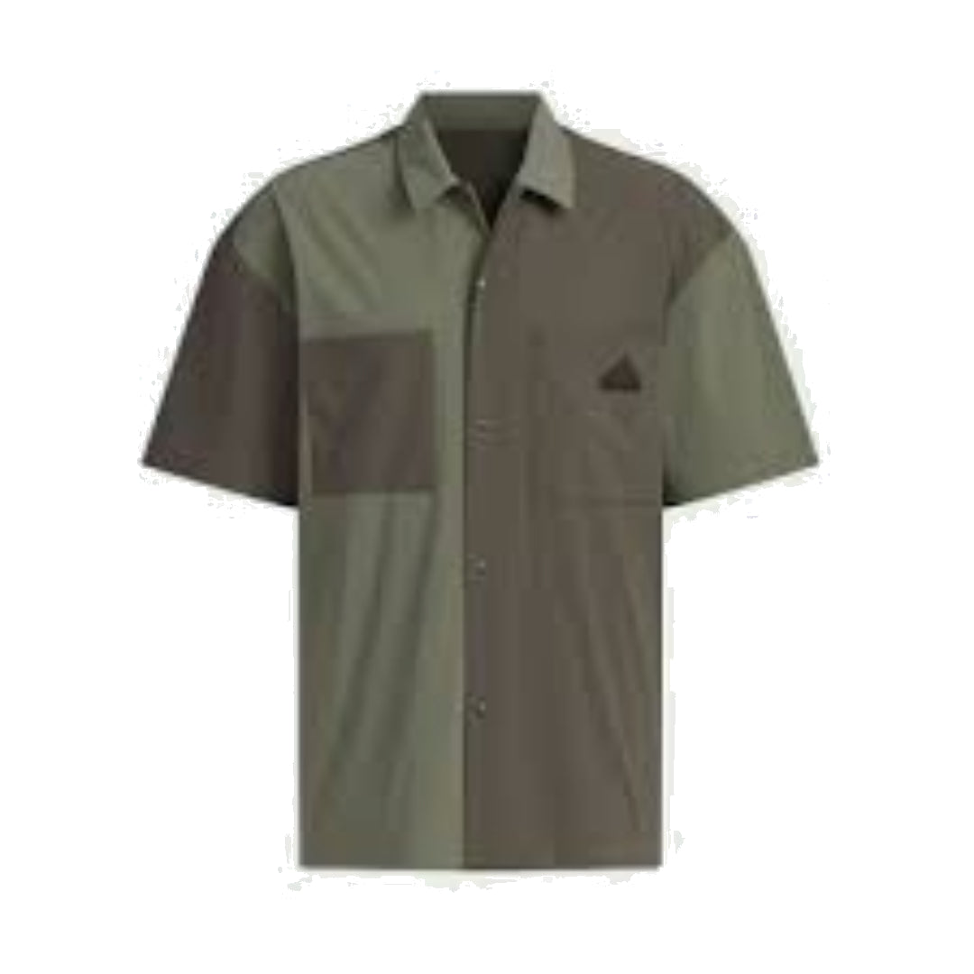 adidas Casual Shirt Asia Sizing 'Olive Green' JI9813