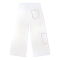 (WMNS) Converse Knit Cargo Straight Casual Pants Asia Sizing 'White' 10021453-A02