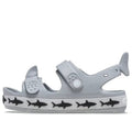 (GS) Crocs Crocband Cruiser Shark Sandals 'Grey' 210029-007