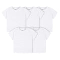 5-Pack Infant & Toddler White Premium Short Sleeve Tees