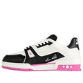 (WMNS) LOUIS VUITTON LV Trainer 'White Black Pink' 1ADF3X