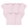 5-Pack Infant & Toddler Light Pink Premium Short Sleeve Tees