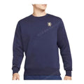 Men's Nike Fleece Casual Round Neck Sports Navy Blue DD4504-498