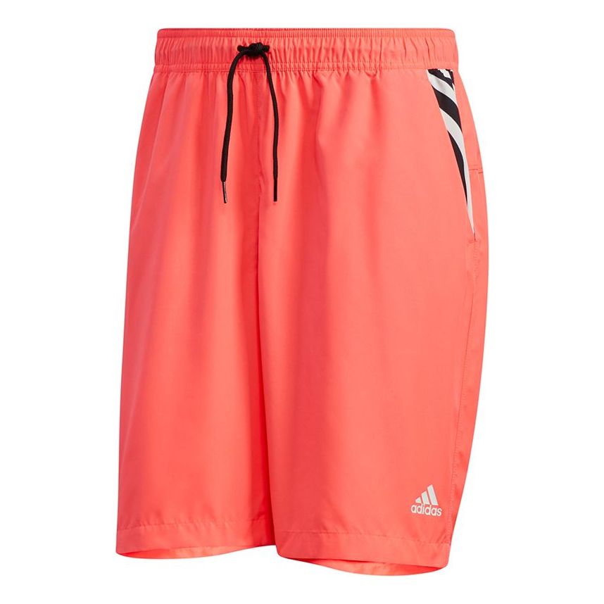 adidas Tyo Wv Sh M Casual Sports Lacing Breathable Shorts Pink Red GD4972