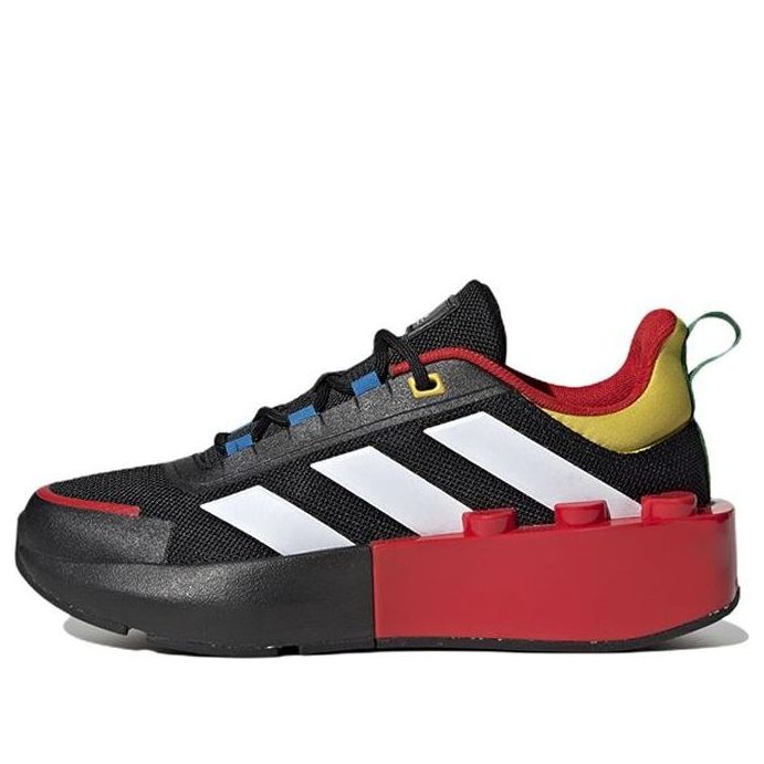 (GS) adidas Tech Runner x LEGO 'Black Red' HP5882