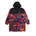 adidas originals Cny Parka Casual hooded Sports reversible mid-length trench coat Jacket Black GN5451