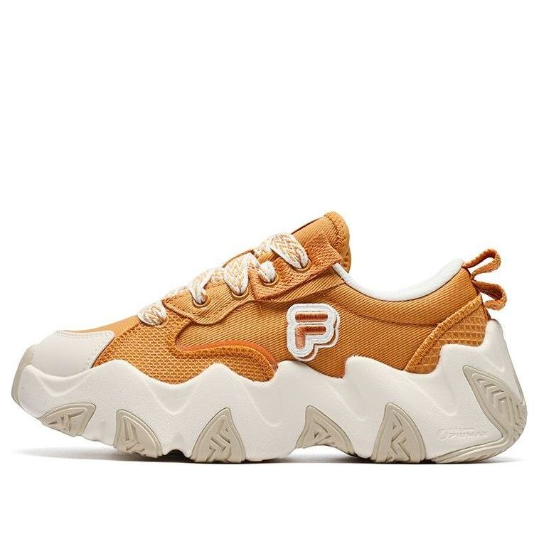 (WMNS) FILA FUSION Starfish Canvas Shoes 'Orange White' T12W231303FGW