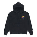 Men's Air Jordan Woven Label Logo Sports Hooded Jacket Autumn Black DH7727-010