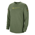 Nike Oregon Ducks Salute To Service Team Issue Crewneck 'Olive' DN1719-328